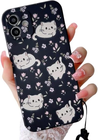 Cute Cat Pattern Phone Case